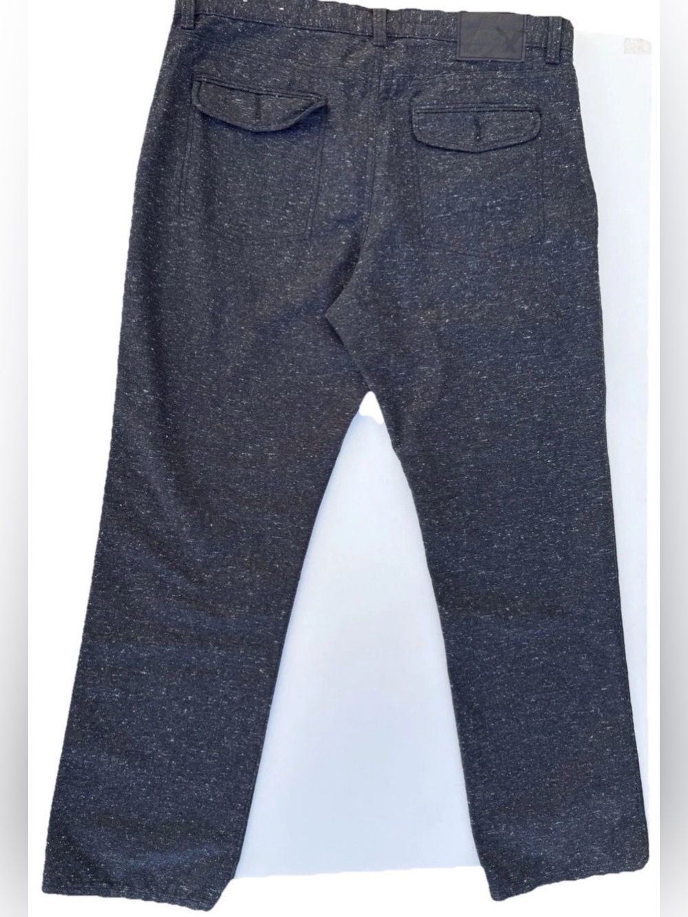 NWT American Eagle Speckled Slim Straight Pants Minimalist Streetwear 36x32 - Picture 5 of 16